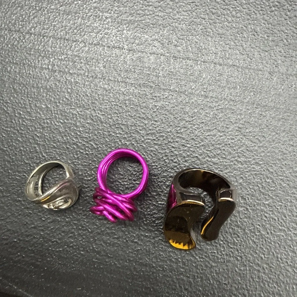 Ring Jewelry Ring Lot Of 3 See Photos